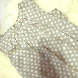 Polka dot blouse